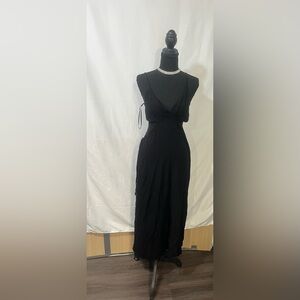 Forever 21 Black Backless Dress